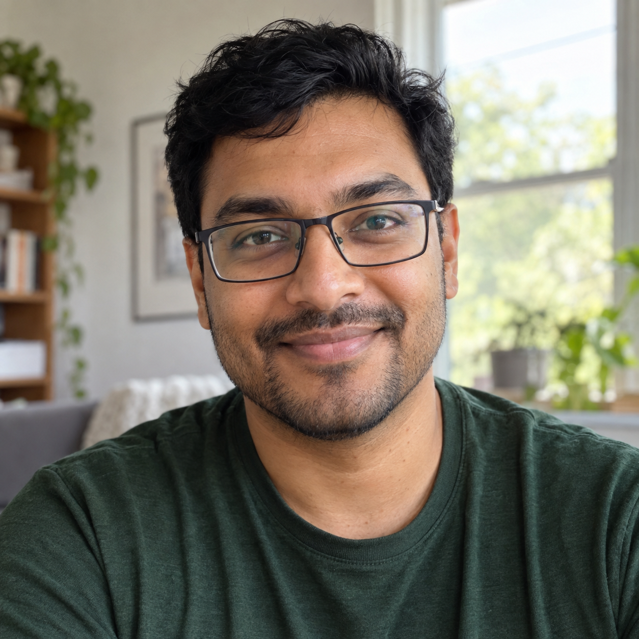 AI-generated portrait for fictional character Sam Parker
